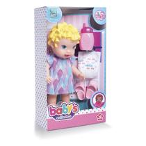 Boneca Loira Babys Collection Ela Faz Xixi - Super Toys