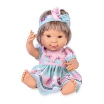 Boneca Loira Inclusiva Vinil Menina 36cm Coleção Down Apae Brasil Infantil - Cotiplás