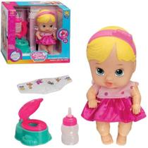 Boneca Loira Little Dolls Faz Xixi Alive Menina Divertoys