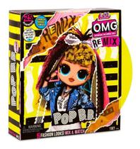 Boneca LOL OMG Remix - O.M.G 25 Surpresas C/ Disco Pop B,B. Candide