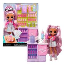 Boneca Lol Surprise L.O.L OMG Sweet Nails Kitty K Café Com Acessorios MGA