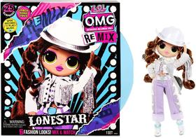 Boneca LOL Surprise OMG Remix Lonestar Fashion, Toca Música com 25 surpresas - L.O.L. Surprise!