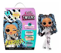 Boneca Lol Surprise Tweens Fashion Doll 15 Surpresas Freshest - Candide