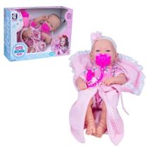 Boneca Love Born Bebezinho da Mamãe com Acessórios para Crianças a Partir de 3 Anos Cotiplás - 2381