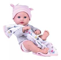 Boneca Love Born Neném Nanando com Acessórios Cotiplás 2588