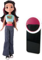 Boneca Luluca Fashion com Anel de Luz Estrela Brinquedos