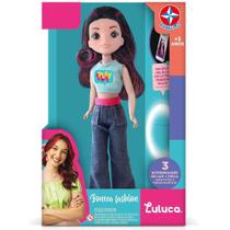 Boneca luluca fashion estrela