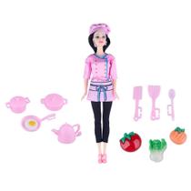 Boneca Luna Chef Menu Play&Fun