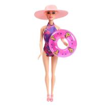 Boneca Luna Na Praia Play&Fun