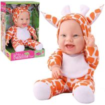 Boneca Macia Baby Babilina Planet Girafa Presente Brinquedo Criança 717