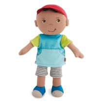 Boneca macia HABA Snug Up Gabriel de 25 cm com roupas para bebês com mais de 6 milhões