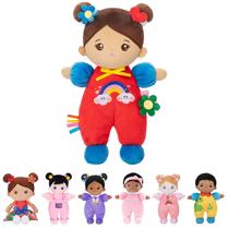 Boneca macia OUOZZZ First Hispanic Plush Rag Latino 10" Boneca macia OUOZZZ First Hispanic Plush Rag Latino 10"