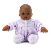 Boneca Madame Alexander Huggums Lavender Check 30 cm de pele escura