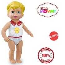 Boneca Mamadeira Mágica Little Mommy Com Fralda e Chupeta Loira Brinquedo Meninas - Pupee