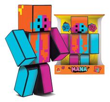Boneca Mana Jogo Mine Articulado Youtuber Gamer Craft
