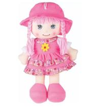 Boneca Maria Chiquinha Pano Bebê Criança Naninha Macia