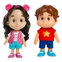 Boneca Maria Clara + Boneco JP Infantil Original Articulados Youtubers Em Vinil Brinquedos Novabrink Boneca Maria Clara + Boneco JP Infantil Original Articulados Youtubers Em Vinil Brinquedos Novabrink