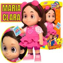 Boneca Maria Clara com Som que Fala com Acessório Baby Brink