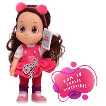Boneca Maria Clara e Jp Youtuber + Acessórios Fala 14 Frases