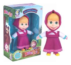 Boneca Marsha 23 Cm Da Masha E O Urso Brinquedo Cotiplás