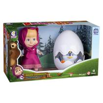 Boneca Masha Brincando com o Pinguim Cotiplas 2572
