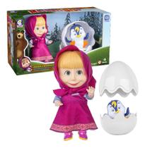Boneca Masha E O Pinguim Brinquedo Infantil