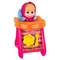 Boneca Masha e o Urso Cadeirinha de Papinha da Masha Sortida - 2468 - Cotiplás
