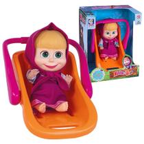 Boneca Masha Passeio No Bebê Conforto Brinquedo Infatil 2467