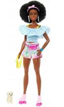 Boneca Mattel Barbie DeLuxe, Patinadora Da Moda