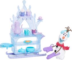 Boneca Mattel Disney Frozen Olaf com Trenó de Brinquedo - Conjunto Completo