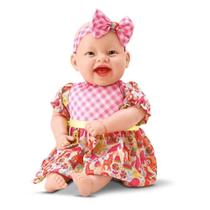 Boneca Maya Cantigas Infantis Roupa Estampas 35 cm - Bambola