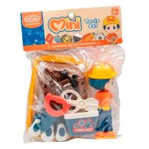 Boneca Mecânica Tools Set Maleta Com Ferramentas De Reparo Boneca Mecânica Tools Set Maleta Com Ferramentas De Reparo