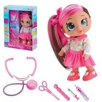 Boneca Medica Com Acessorios Brave Girls Camille - bee toys