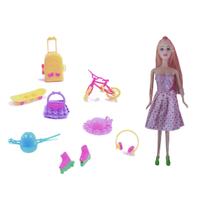 Boneca Meggie com Acessórios Premium Boneca Meggie com Acessórios Premium