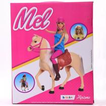 Boneca Mel com Cavalo Sortido - brink+