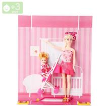 Boneca Mel Cuidados de Mãe - brink+ Boneca Mel Cuidados de Mãe - brink+