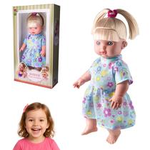 Boneca Menina Brinquedo Infantil 34cm Loira Shayane Oferta