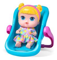 Boneca Menina C/ Bebê Conforto Baby Collection Todas Cores Boneca Menina C/ Bebê Conforto Baby Collection Todas Cores