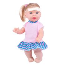 Boneca Menina C/ Som Jenny Ensina Inglês - Super Toys Boneca Menina C/ Som Jenny Ensina Inglês - Super Toys