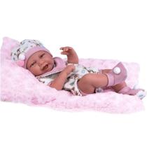 Boneca Menina De Vinil Reborn Anny Doll Baby 2442 Cotiplás