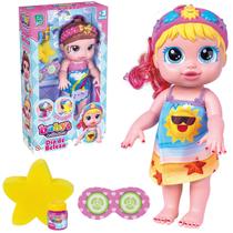 Boneca Menina Dia De Beleza Bebê Com Acessórios Manicure Divertida Spa De Brinquedo Para Crianças - Super Toys