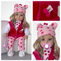 Boneca Menina Grande Girafa Baby Alive Real Princesa Pano