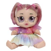 Boneca Menina Rainbow Surprise Linda Mascotinho Surpresa