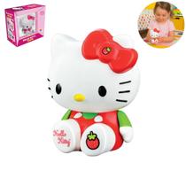 Boneca Menina Vinil Hello Kitty Kwai Com Cheirinho Morango