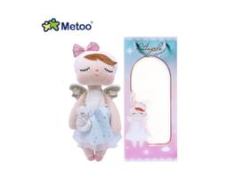 Boneca Metoo Angela Anjo Cisne 34 Cm + Sacola Metoo - Original