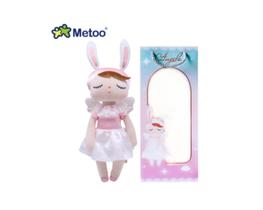 Boneca Metoo Angela Anjo Rosa 34 Cm + Sacola Metoo - Original Boneca Metoo Angela Anjo Rosa 34 Cm + Sacola Metoo - Original