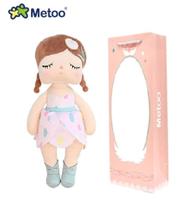 Boneca Metoo Angela Floral 33 Cm + Sacola Metoo - Original Boneca Metoo Angela Floral 33 Cm + Sacola Metoo - Original