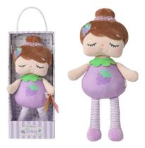 Boneca Metoo Angela Frutas + Caixa Metoo 36 Cm - Original