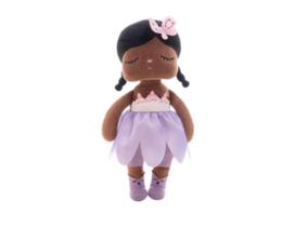 Boneca Metoo Angela Linda Fada Das Flores Roxa Bmf33cm Boneca Metoo Angela Linda Fada Das Flores Roxa Bmf33cm