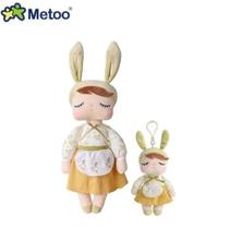Boneca Metoo Angela Pastoral 34 Cm + Mini 14 Cm - Original